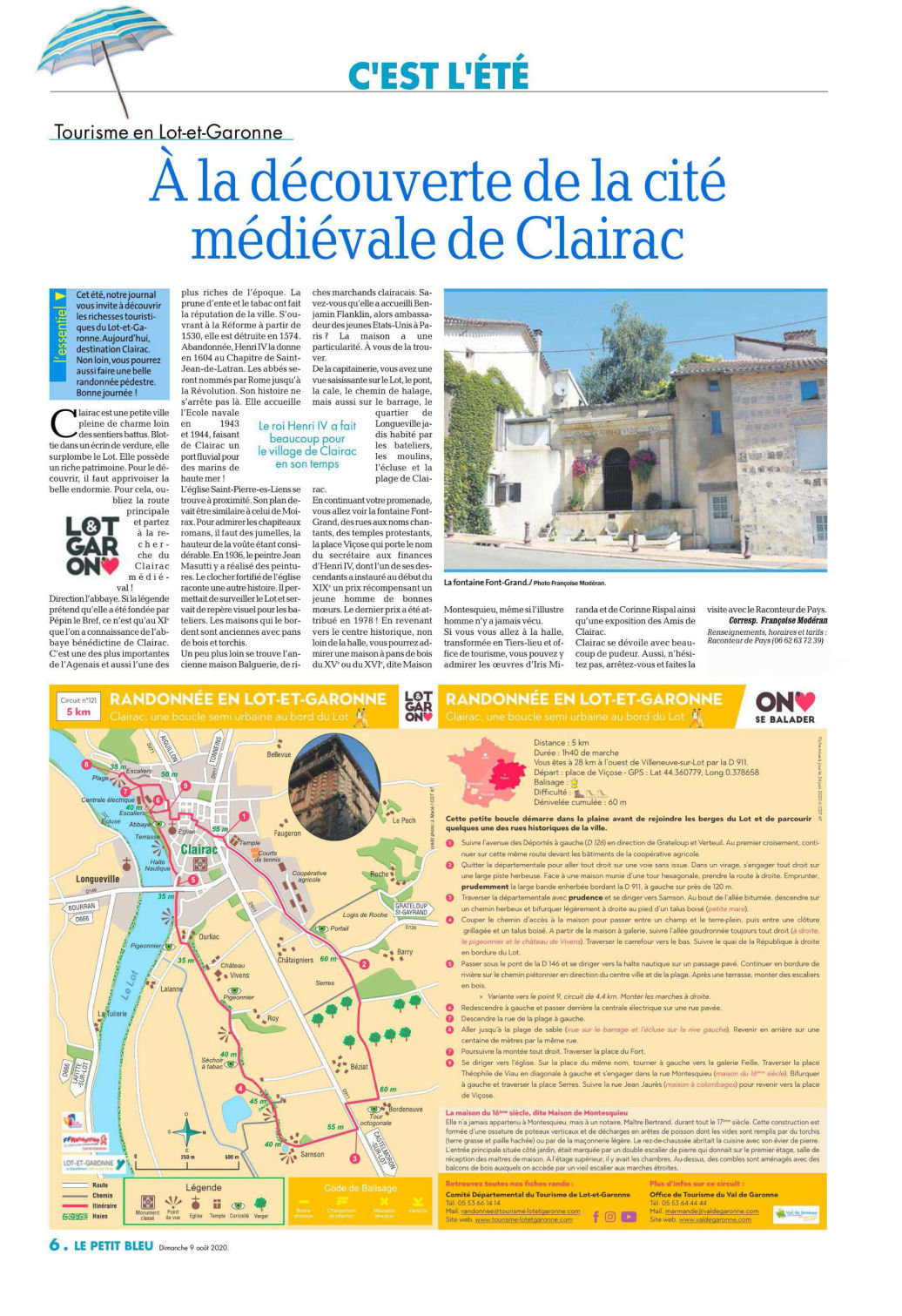 Le Petit Bleu Clairac